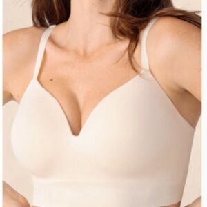Truekind® Supportive Comfort Wireless Shaping Bra
Color: Beige